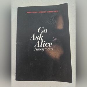 Go Ask Alice Paperback Novel Book